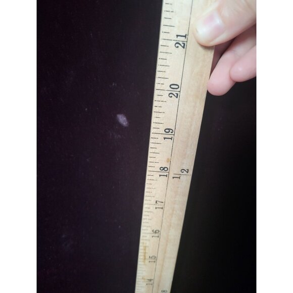 VTG LAPIS Womens Whimsigoth Velvet Maxi Dress SZ M Burgundy Grunge Witchy - Picture 11 of 11